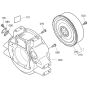 Flywheel Assembly for Kubota V1505-E4B Engine