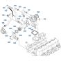 EGR Cooler Assembly for Kubota V2607-CR-T-E5 Engine