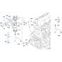 Separator Assembly for Kubota V2607-CR-T-E5 Engine