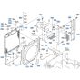 Radiator Assembly for Kubota V2607-CR-T-E5 Engine