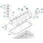 Head Cover Assembly for Kubota V2607-CR-T-E5 Engine