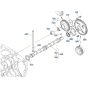 Camshaft Assembly for Kubota V2607-CR-T-E5 Engine