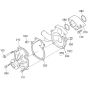 Water Pump Assembly for Kubota V3800DI-T-E2B Engine