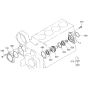 Hydraulic Pump Assembly for Kubota V3800DI-T-E2B Engine