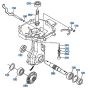Bevel Gear Assembly for Kubota AT25 Tiller