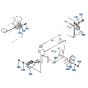 Horn Assembly for Kubota KH35