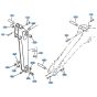 Arm Assembly for Kubota KH35