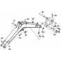 Boom Assembly for Kubota KH36