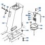 Oil Tank Assembly for Kubota KH36