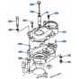 Swivel Gear Case for Kubota KH36