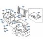 Floor Plate Assembly for Kubota