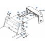 Bonnet Assembly for Kubota KH36