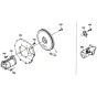 Flywheel Assembly for Kubota