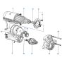 Starter Assembly for Kubota KH60