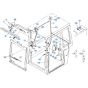 Wiper Assembly for Kubota KH60