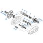 Drive Gear Assembly for Kubota KH60