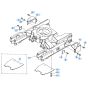 Track Frame for Kubota KH60