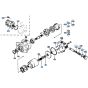 Drive Motor Assembly for Kubota KH61 Mini Excavator