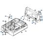 Swivel Frame Assembly for Kubota KH61 Mini Excavator