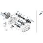 Drive Gear Assembly for Kubota KH61 Mini Excavator