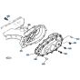 Drive Gear Case Assembly for Kubota KH61 Mini Excavator