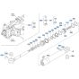 Swing Cylinder Assembly for Kubota KX040-5 Mini Excavator
