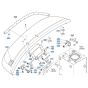 Bonnet Assembly for Kubota KX040-5 Mini Excavator