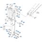 Arm Assembly for Kubota KX040-5 Mini Excavator