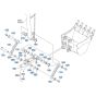 Bucket Link Assembly for Kubota KX040-5 Mini Excavator