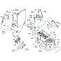 Air Conditioner Assembly for Kubota KX040-5 Mini Excavator