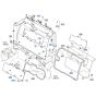 Arch Frame Assembly for Kubota KX040-5 Mini Excavator