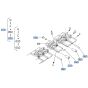 Crawler (Iron) Assembly for Kubota KX040-5 Mini Excavator