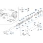 Boom Cylinder Assembly for Kubota KX040-5 Mini Excavator