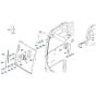 Wiper Assembly for Kubota KX080-3 Mini Excavator