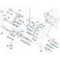 Bucket Link Assembly for Kubota KX080-3 Mini Excavator