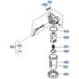 Separator Assembly for Kubota KX080-3 Mini Excavator