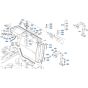 Arch Frame Assembly for Kubota KX080-3 Mini Excavator