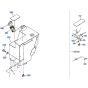Fuel Tank Assembly for Kubota R400 Loader