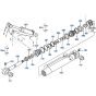 Arm Cylinder Assembly for Kubota R400 Loader