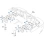 Light (Rear) Assembly for Kubota R540 Loader