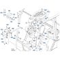 Armrest Assembly for Kubota R540 Loader