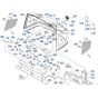 Bonnet Assembly for Kubota R540 Loader