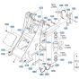 Front Frame Assembly for Kubota R540 Loader