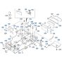 Rear Frame Assembly for Kubota R540 Loader