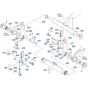 Multi-Coupler Assembly for Kubota R540 Loader
