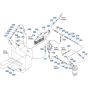 Cooler Assembly for Kubota R540 Loader