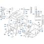 Canopy Assembly for Kubota R540 Loader