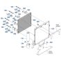 Condenser Assembly for Kubota R540 Loader