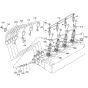 Nozzle Holder Assembly for Kubota V1505-E2B Engine