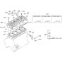 Cylinder Head Assembly for Kubota V3300-E2B Engine